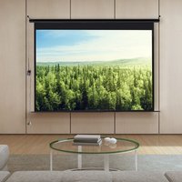 Motorized Electric Projector Screen with Remote Control