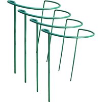 Garden Hoop Plant Bow Support System 20cm x 35cm (Pack of 4)