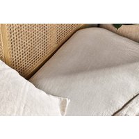 nkuku Adya Linen Fitted Sheet | Textiles | Natural | King