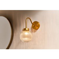 nkuku Konnie Bathroom Wall Light | Lights | Clear