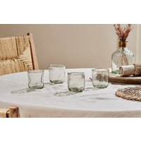 nkuku Chandani Tumbler Short Set Of 4 | Glassware | Clear