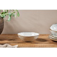 nkuku Dhanuk Ceramic Cereal Bowl | Tableware | Cream