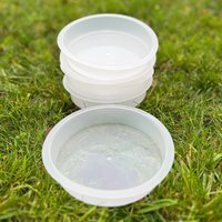 Bird Bath Water Dish for Bird Feeding Stations (Set of 5)