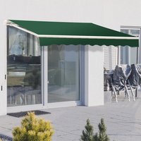 Outdoor Retractable Patio Manual Shelter Awning Canopy for Window and Door