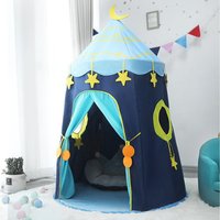 Starry Blue Mongolian Yurt Playhouse Tent