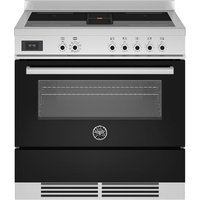 Bertazzoni PROCH94I1ENET Professional 90cm Air-Tech Vented Induction Range Cooker - Black