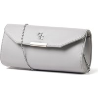 Galway Crystal Fashion Clutch - Grey