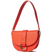 Galway Crystal Fashion Saddle Bag Vermillion