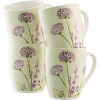 Aynsley Floral Spree 4 Mugs Set