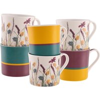 Belleek Living Dreamy Meadow 6 Piece Mug Set