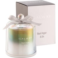 Galway Crystal Black Pepper & Gin Bell Jar Candle