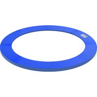 HOMCOM Trampoline Safety Surround: Replacement 8ft Padding, Durable Bright Blue Pads