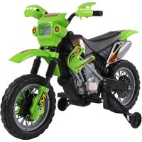 HOMCOM Kids Electric Motorbike Child Ride on Motorcycle 6V Battery Scooter (Green)