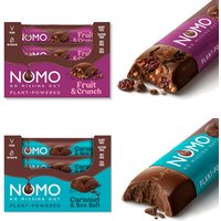 NOMO Caramel & Sea Salt/Fruit & Crunch Chocolate Bars Bundle