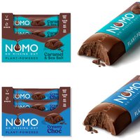 NOMO Caramel & Sea Salt/ Creamy Chocolate Bars Bundle