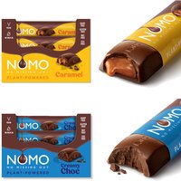 NOMO Caramel/Creamy Chocolate Bars Bundle