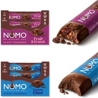 NOMO Fruit & Crunch/Creamy Chocolate Bars Bundle