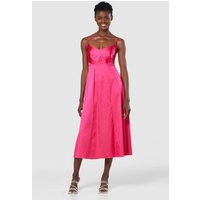 Closet London Pink Cami Midi Dress