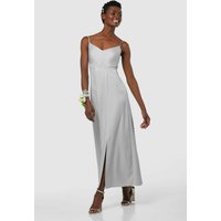 Closet London Silver Cami Midi Dress