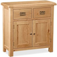 Sailsbury Solid Oak 2 Door 2 Drawer Mini Sideboard