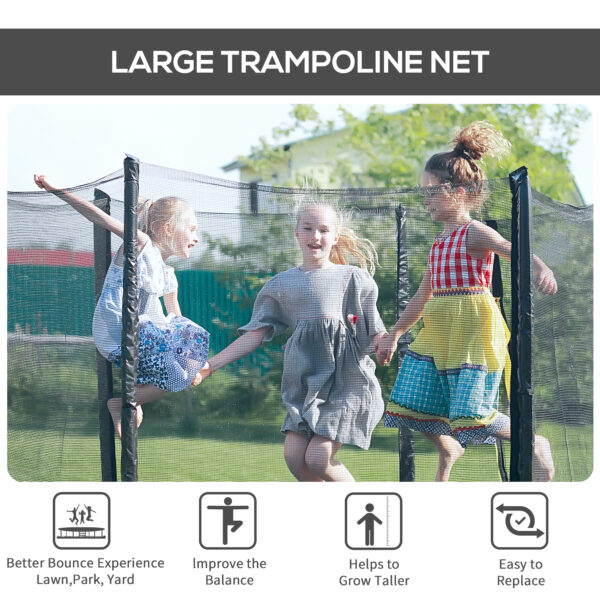 Homcom  8ft Trampoline Replacement Net - Image 4