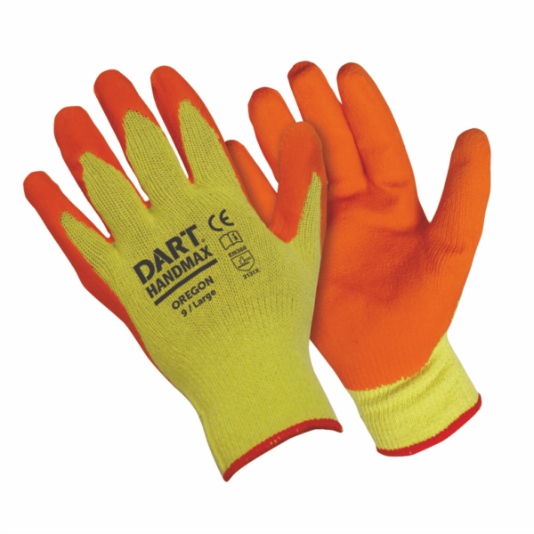 Handmax Orange Builders Glove Size L