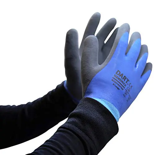 Handmax Thermal Waterproof Latex Gloves XL
