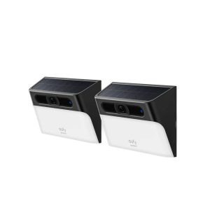 Solar Wall Light Cam S120 (2-Cam Pack) Black