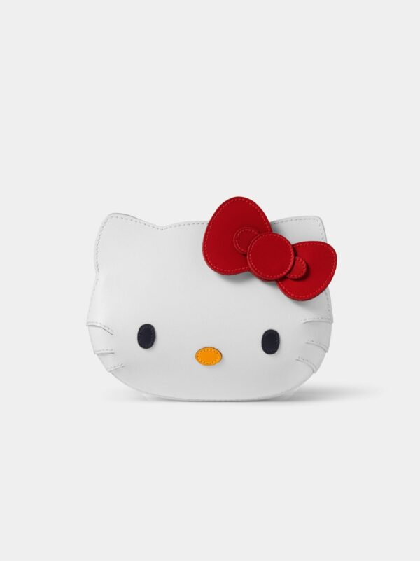 The Mini Hello Kitty Face Bag - Brilliant White