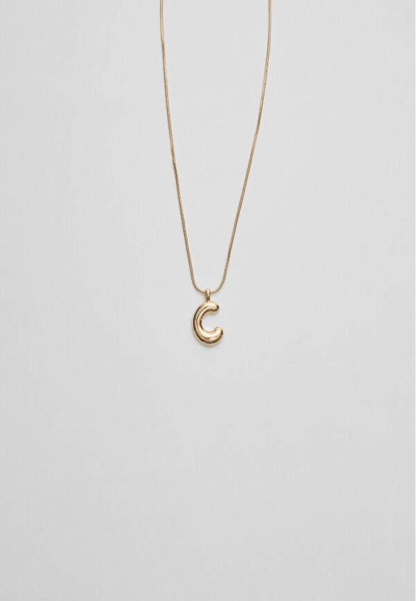 Stradivarius Initial necklace   OS