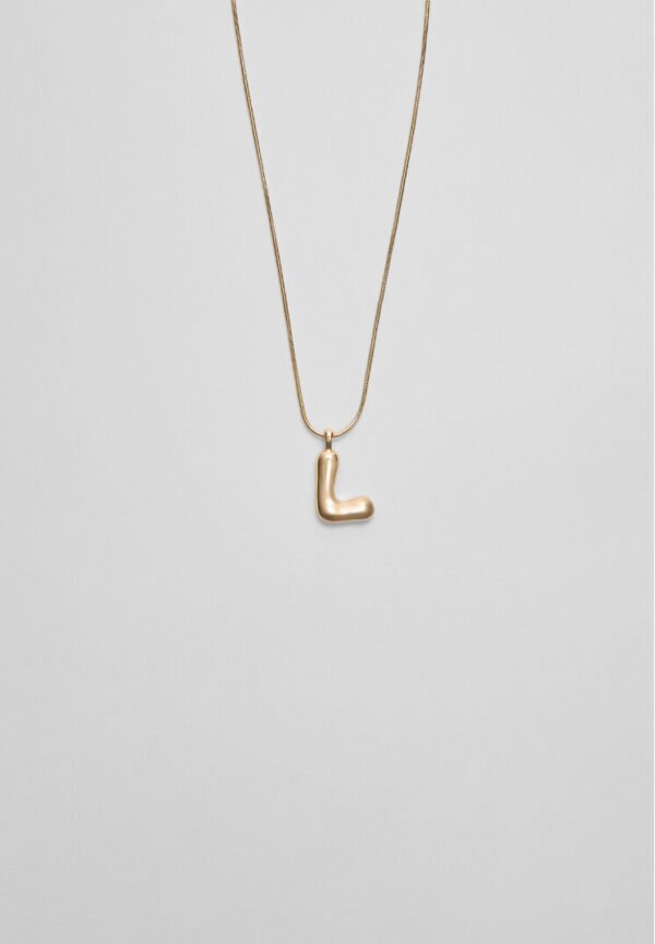 Stradivarius Initial necklace   OS