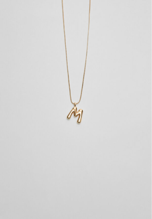 Stradivarius Initial necklace   OS