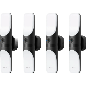 Wired Wall Light Cam S100 (4 Packs) White
