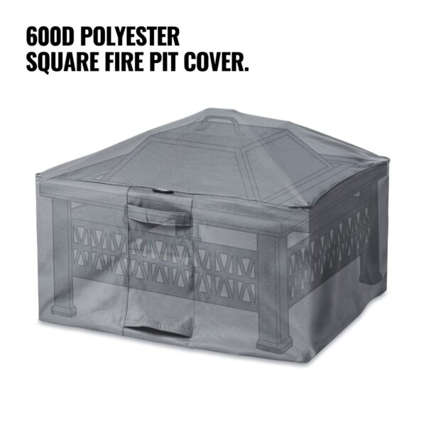 Square Fire Pit Cover - Image 2