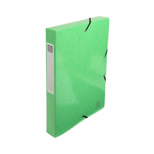 Exacompta Iderama Box File A4 Pack of 8 600gsm, Green