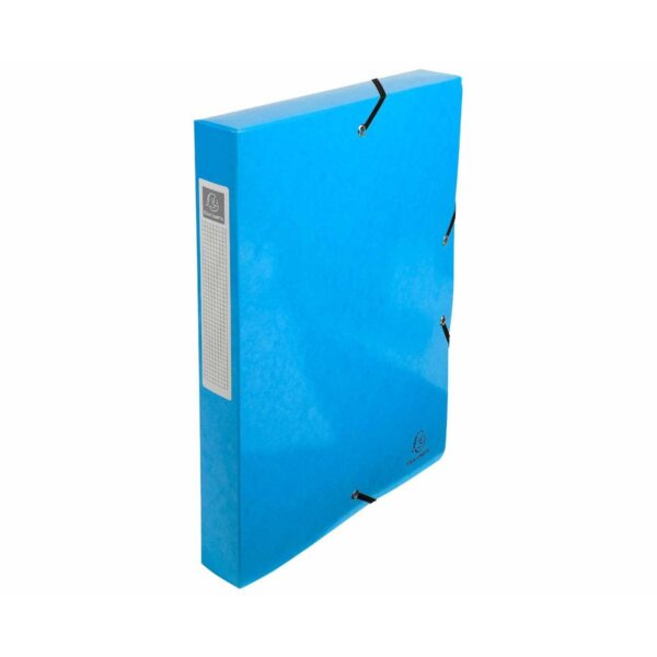 Exacompta Iderama Box File A4 Pack of 8 600gsm, Blue