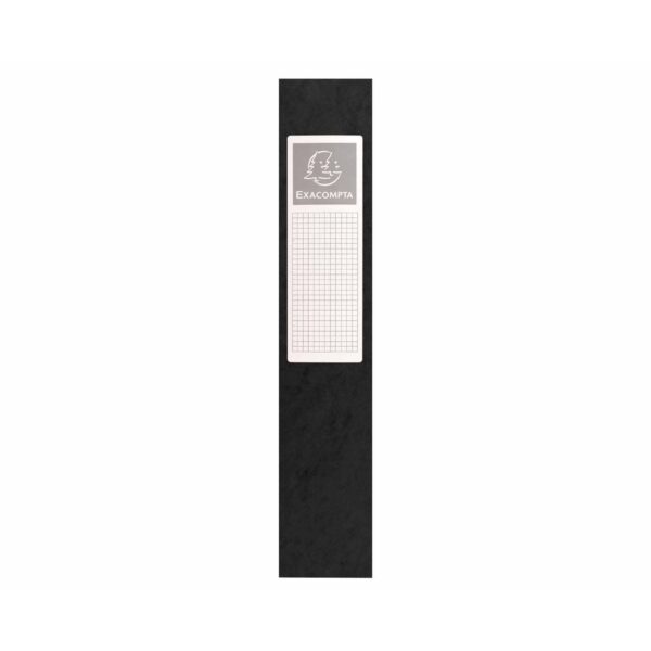 Exacompta Box File A4 60mm Pack of 8 Black, Black