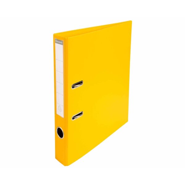 Exacompta PremTouch A4 Lever Arch File 50mm Pack of 10, Yellow