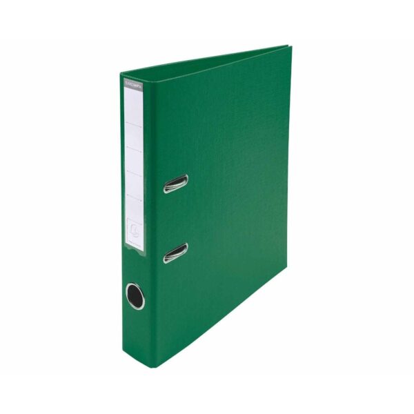 Exacompta PremTouch A4 Lever Arch File 50mm Pack of 10, Dark Green