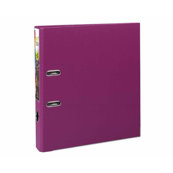 Exacompta PremTouch A4 Plus Lever Arch File 50mm Pack of 10, Fuchsia