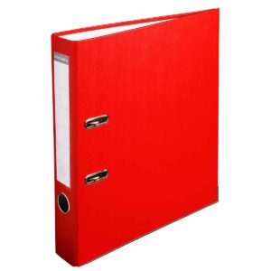 Exacompta Lever Arch File A4 PP 50mm Pack of 20, red