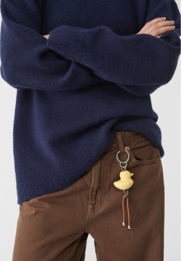 Stradivarius Duck charm keyring  Gold OS - Image 3