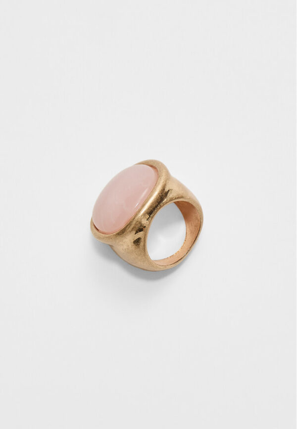 Stradivarius Maxi ring  Pink OS - Image 2