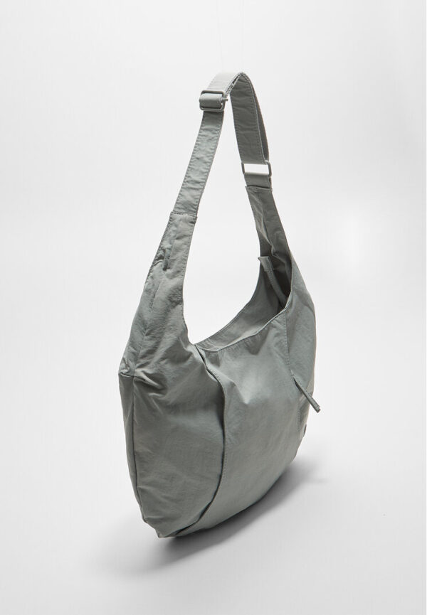 Stradivarius Fabric moon shoulder bag  Dark grey OS - Image 2