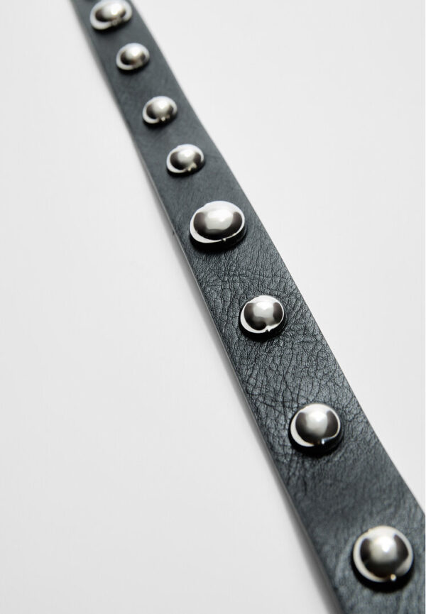 Stradivarius Belt with studs  Black 26 - Image 2