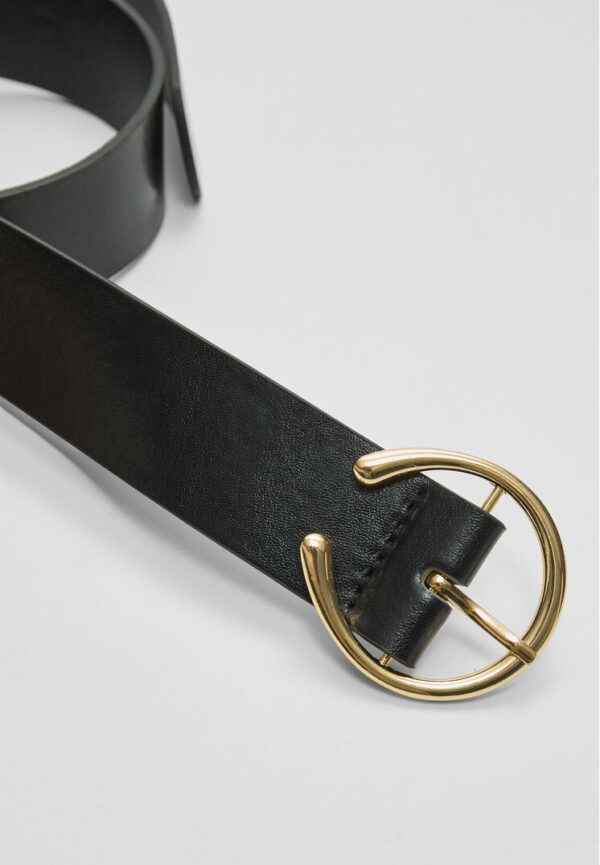 Stradivarius Belt with round buckle  Black 26 - Image 2