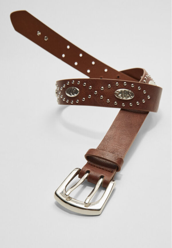 Stradivarius Belt with metal appliqués  Brown 26 - Image 2