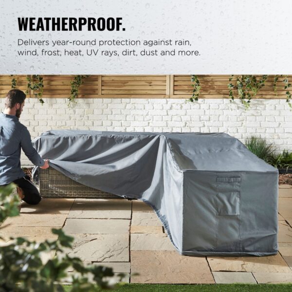 L-Shaped Garden Sofa Cover - Image 2