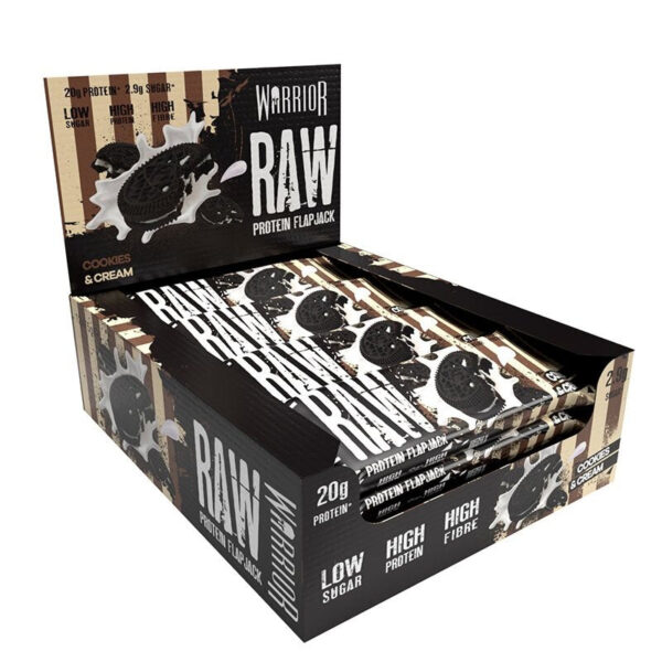 Warrior RAW Protein Flapjack - 12 Bars 12 Bars