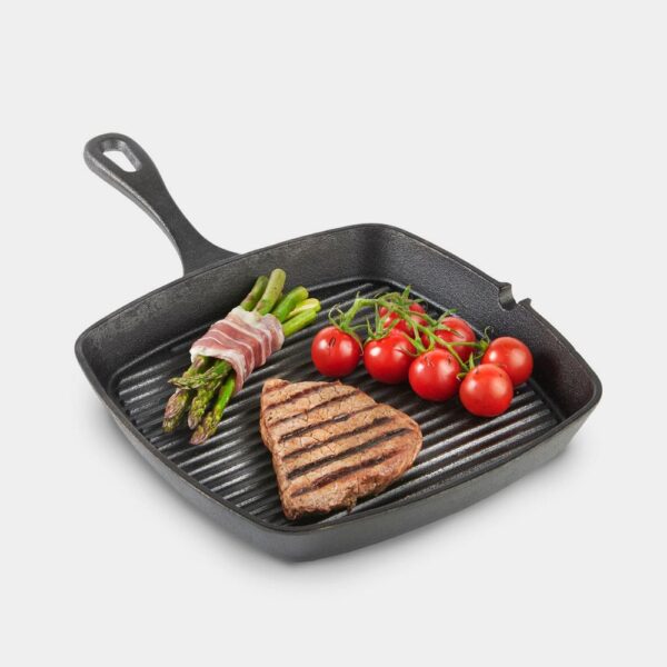 Seasoned Cast Iron Griddle Pan - Image 2